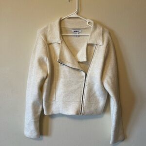 Crème knit jacket